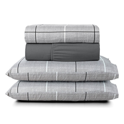 Avere 4-Piece Double Bed Sheet Set – 200 Thread Count – Printed – 6 Designs