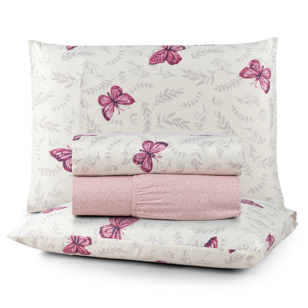 Avere 4-Piece Double Bed Sheet Set – 200 Thread Count – Printed – 6 Designs