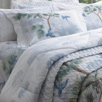 Blue Macaw Bed Sheet Set – 6 Pieces