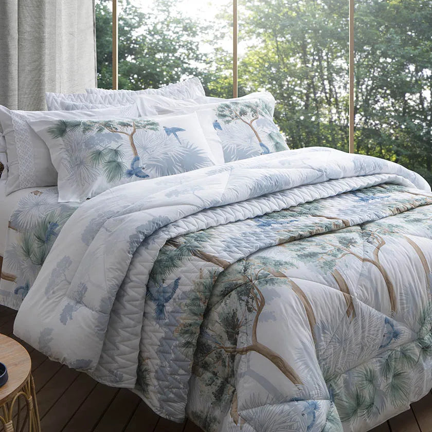 Blue Macaw Bed Sheet Set – 6 Pieces