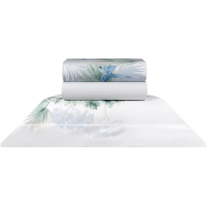 Blue Macaw Bed Sheet Set – 6 Pieces