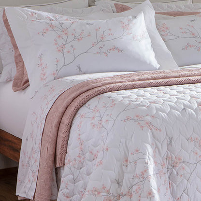 Cherry Blossom Bed Sheet Set – 6 Pieces