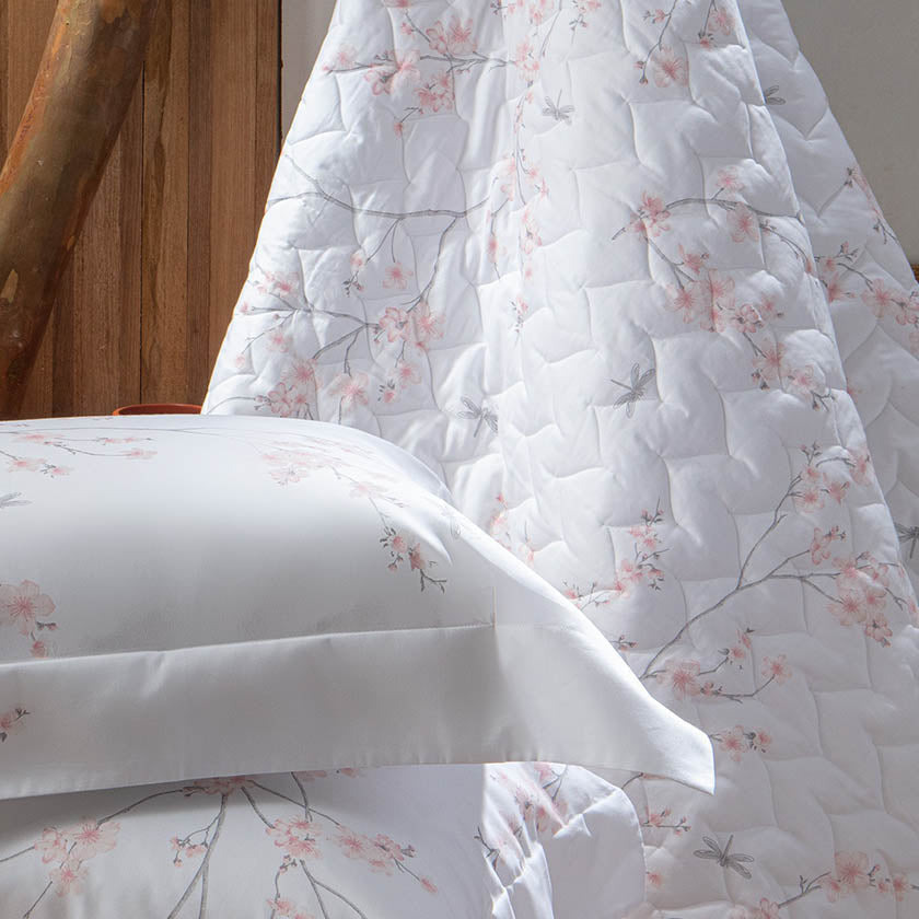 Cherry Blossom Bed Sheet Set – 6 Pieces