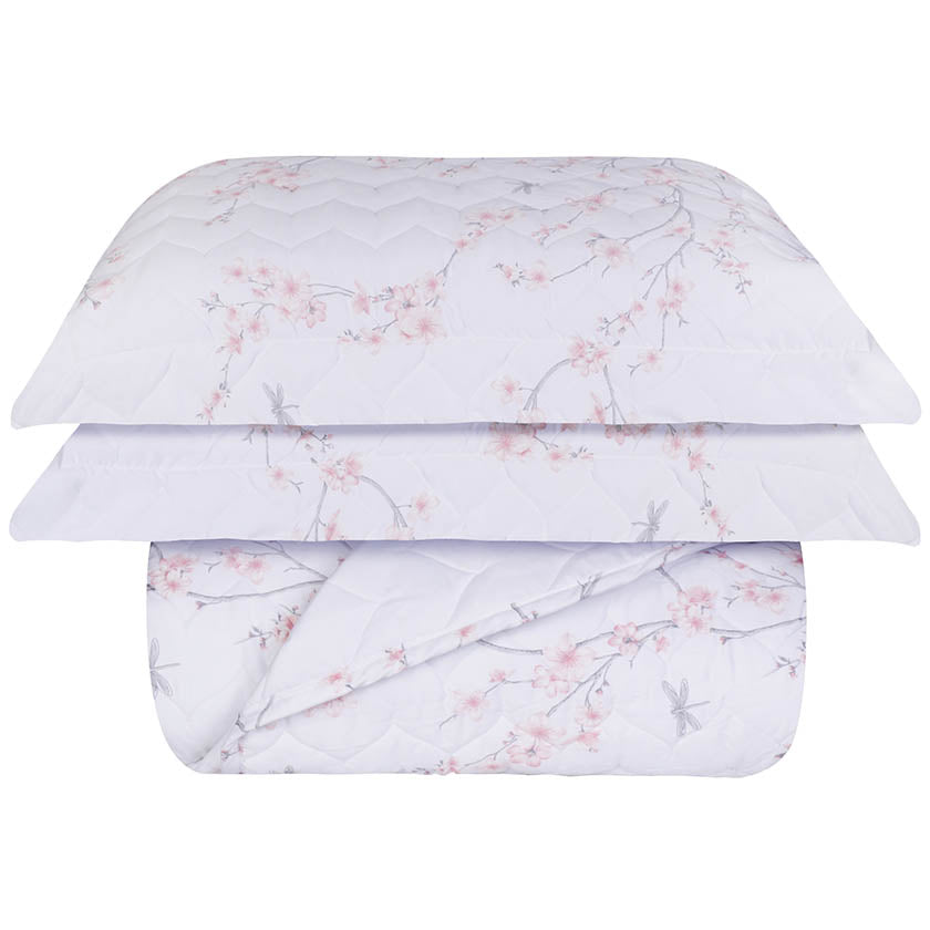 Cherry Blossom Bed Sheet Set – 6 Pieces